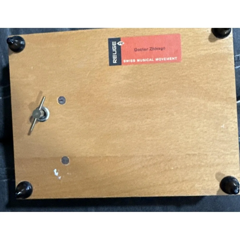 Reuge Music Box Switzerland Song‎ Doctor Zhivago Excellent Shape